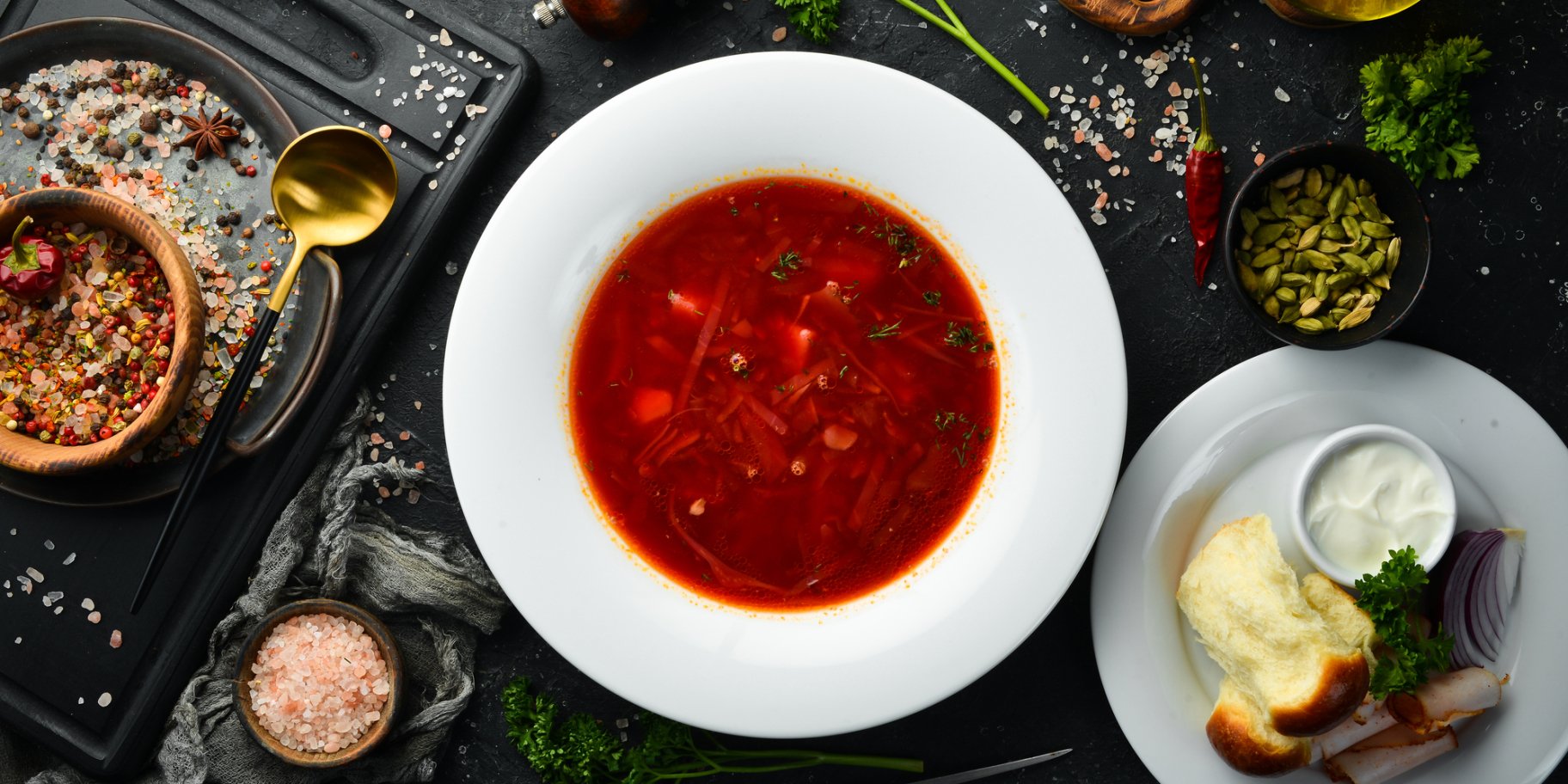 Борщ без м'яса