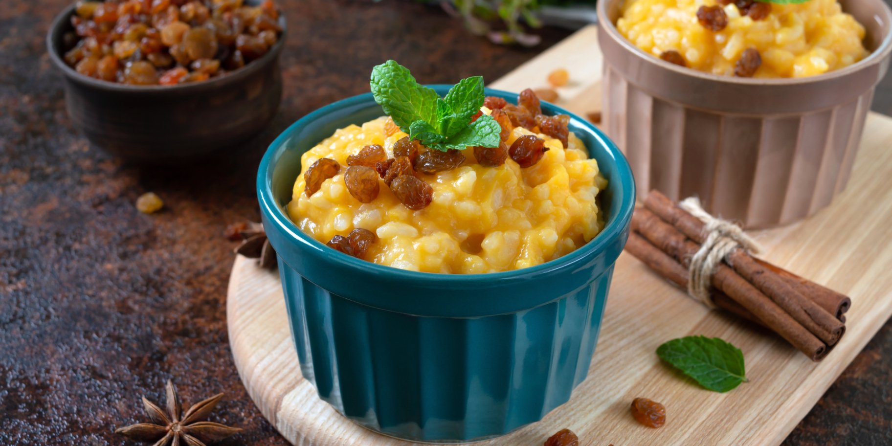 Гарбузова каша з рисом і родзинками