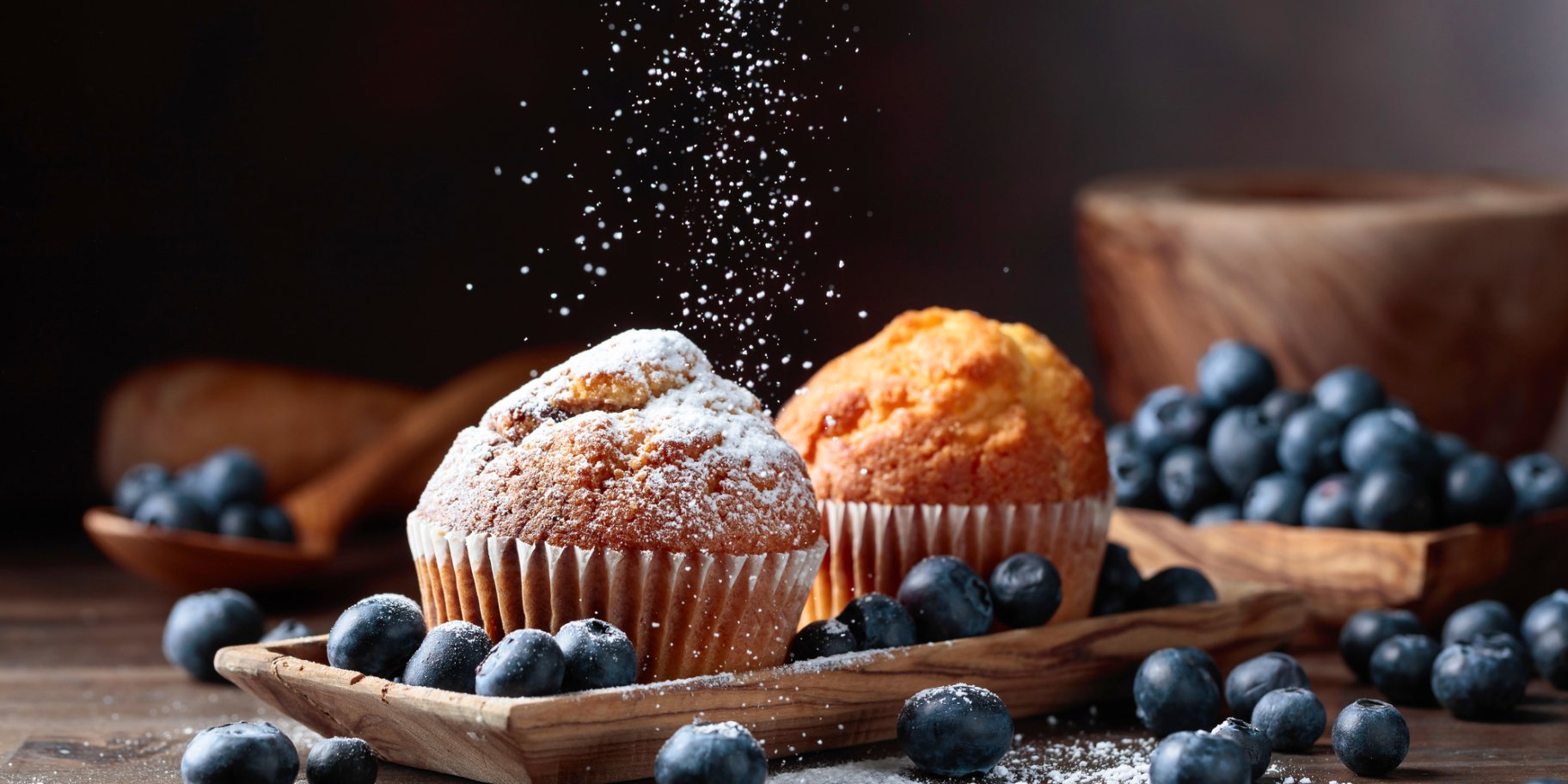 Мафины с черникой