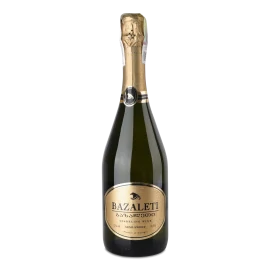 Вино ігристе Bazaleti біле напівсолодке