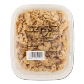 Горіх волоський бланшований, 120г