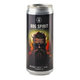 Пиво Beermaster Brewery Bog Spirit темне нефільтроване з/б, 0,33л
