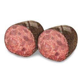 Ковбаса Casaponsa «Салямі Таннел» з шинкою, 100г