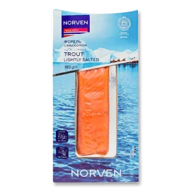 Форель Norven слабосолена філе шматок, 180г