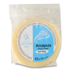 Сир Крафтяр Моцарела для піци, 100 г