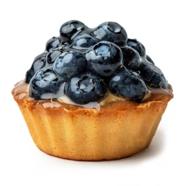 Тістечко Кошик з лохиною, 100г