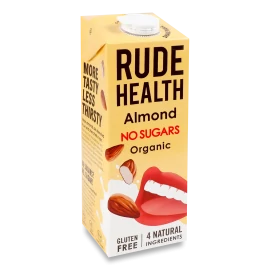 Напій Rude Health мигдальний без цукру органічний, 1л