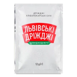 Дріжджі «Львівські» сухі, 12г