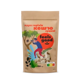 Ядра Feels good горіхів кеш'ю сушені, 150г