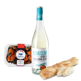 Вечеря "Мідії Провансаль з вином"