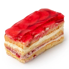 Тістечко полуничне, 100 г