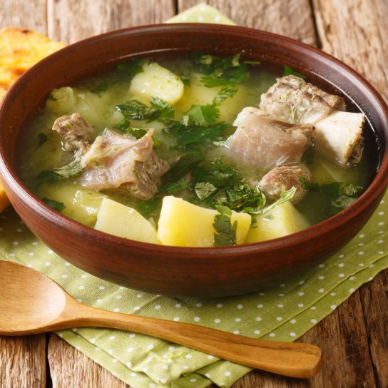 Суп з картоплею