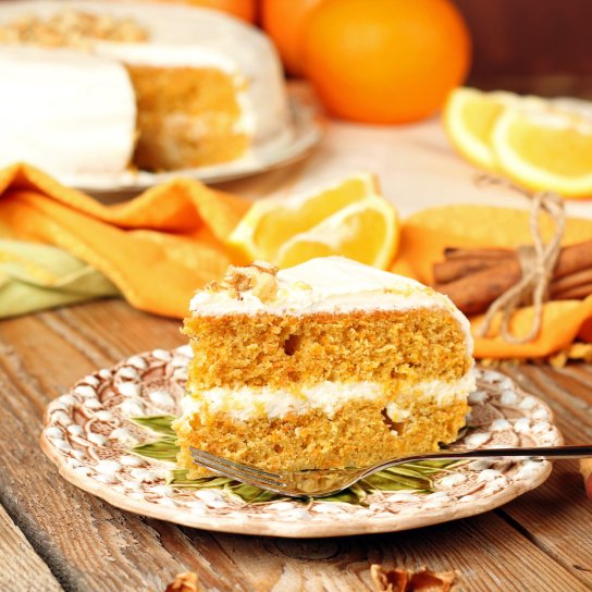 Кабачковий пиріг з апельсинами