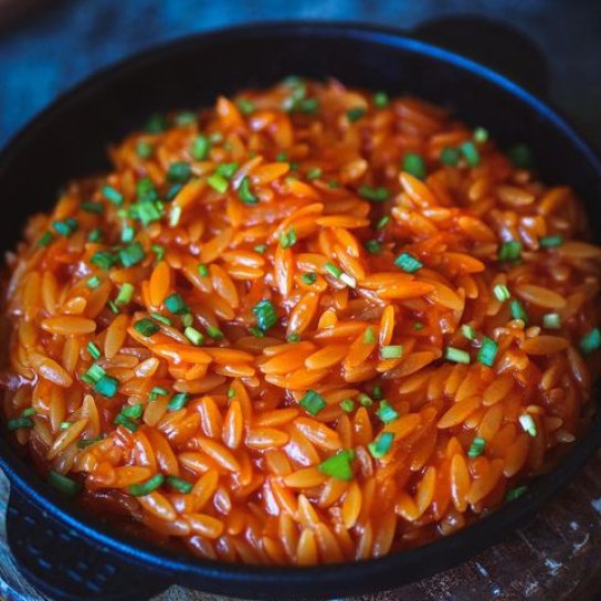 Орзо із соусом