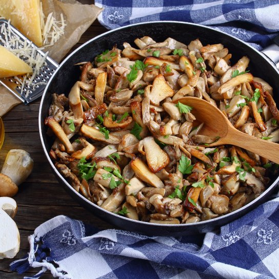 Жареные грибы