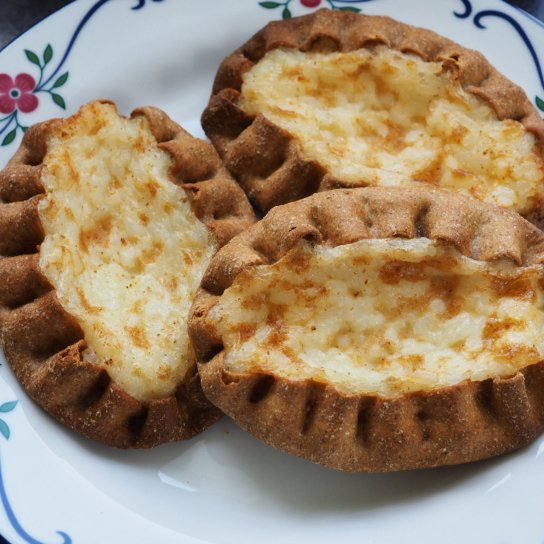 Картопляні відкриті пиріжки