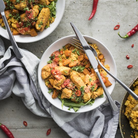 Індичка з кускусом по-прованськи