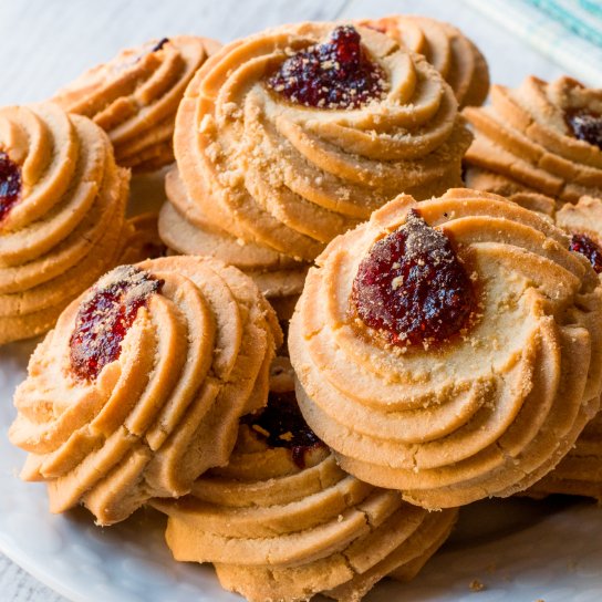 Кураб’є з джемом