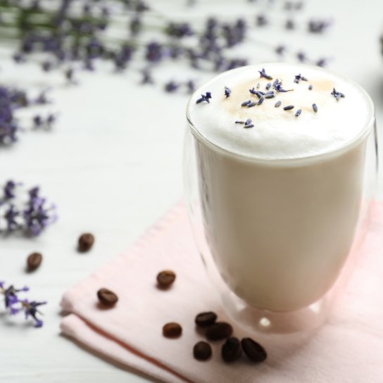 Кава з лавандою