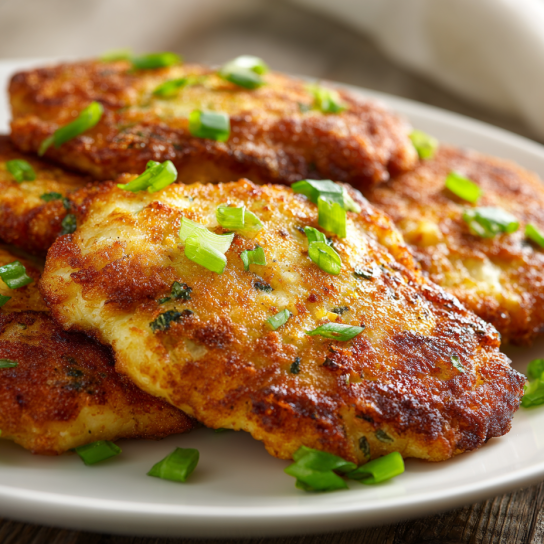 Веганські оладки із сочевиці та кабачків