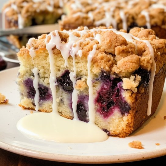 Черничный пирог без глютена