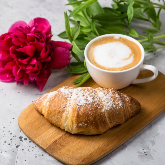 Французька кава з молоком