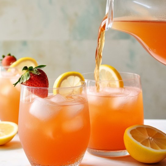 коктейль із джином та ігристим вином