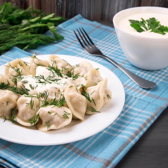 ліниві пельмені