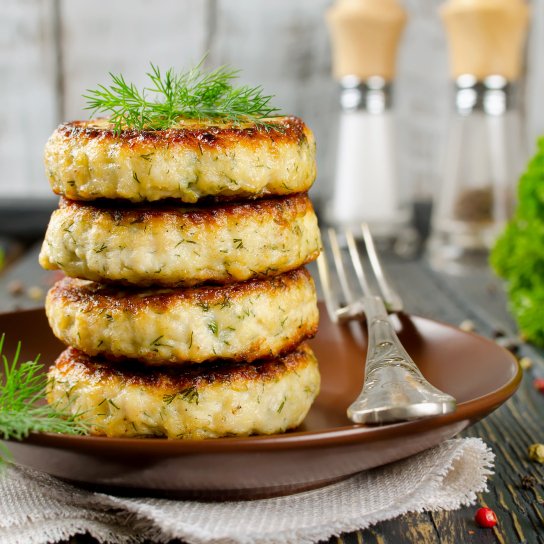 Оладки з молодої капусти