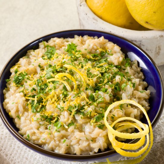 Ризото з лимоном і пармезаном