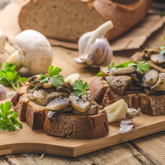 Грибні тости