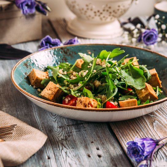 Салат із запеченою фетою