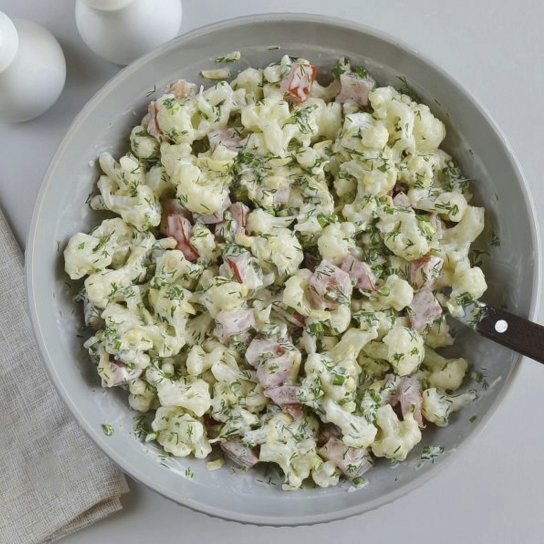 Салат з яловичиною і цвітною капустою - рецепт