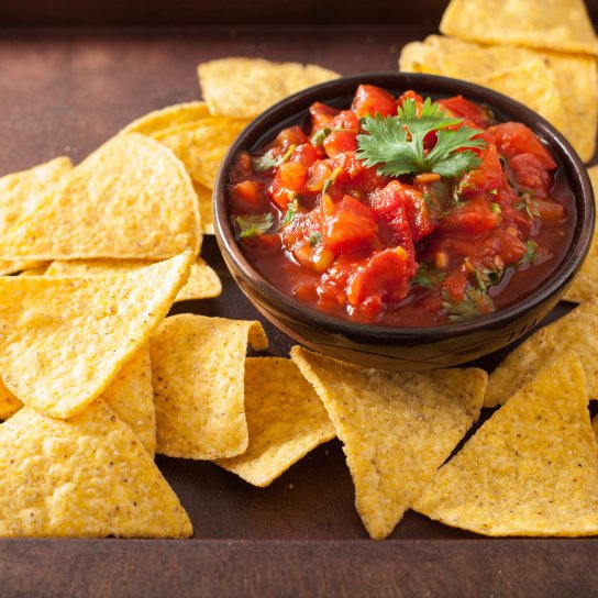 Томатная сальса с запеченными помидорами