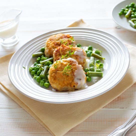 Рибні котлети із сиром