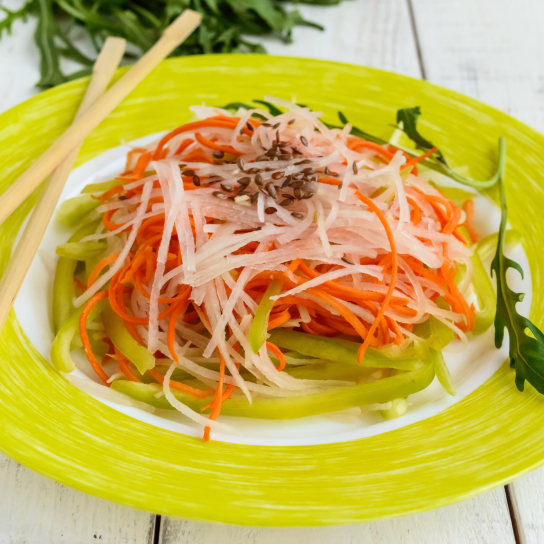 Салат з дайконом по-корейськи - рецепт