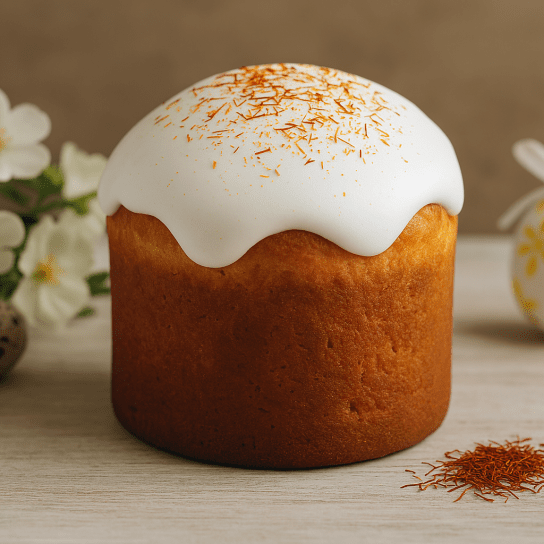 Паска із шафраном