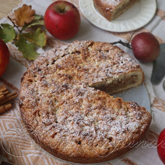Пиріг «Кошик з яблуками»