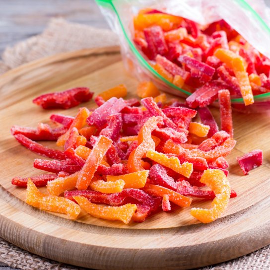 Як заморозити перець