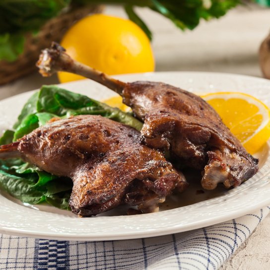 Святкова качка конфі