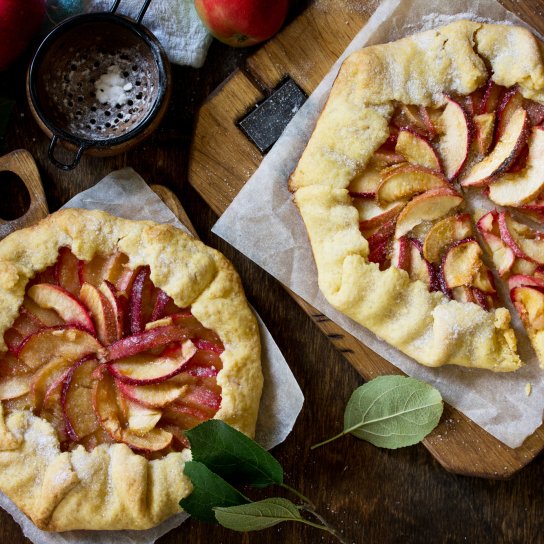 Галета з яблуками і чебрецем - рецепт