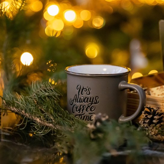 чашка кави, Новий рік