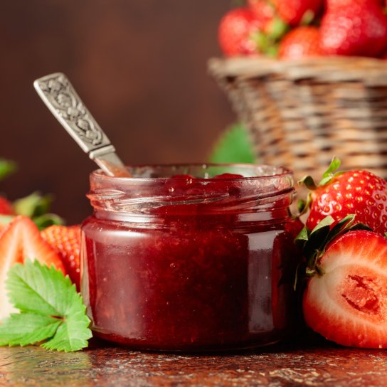 Густий полуничний джем