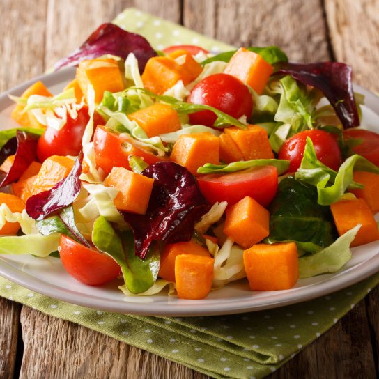 Салат з бататом