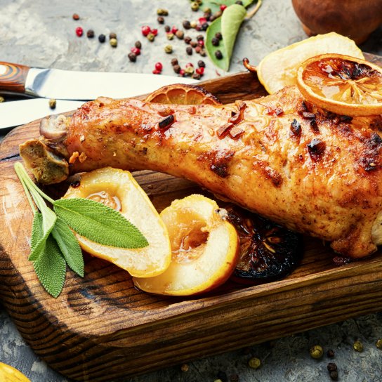 Пряна гомілка індички - рецепт