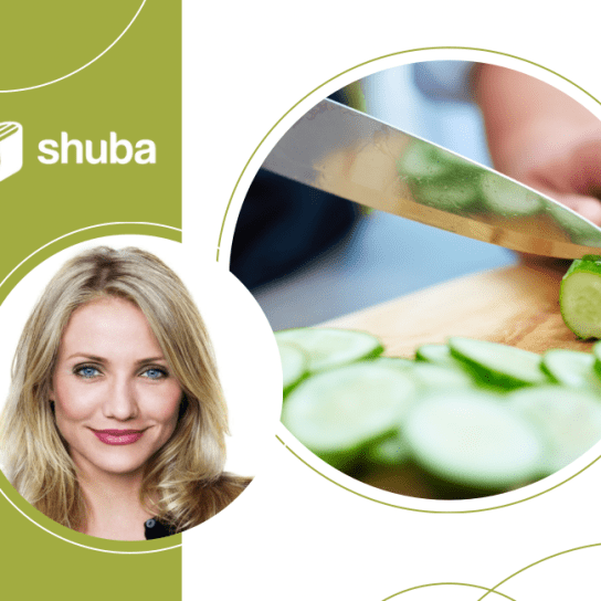 Огірковий салат з кунжутом