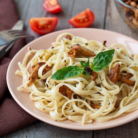 Паста з грибами