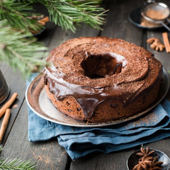 Пісний медівник з шоколадом