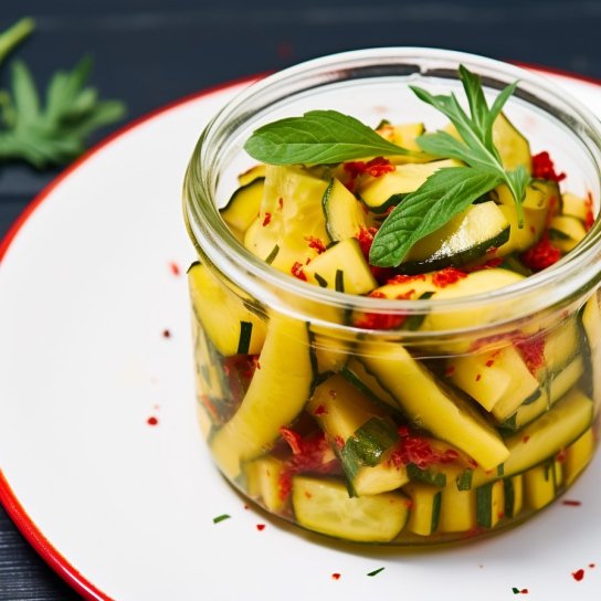 Мариновані кабачки