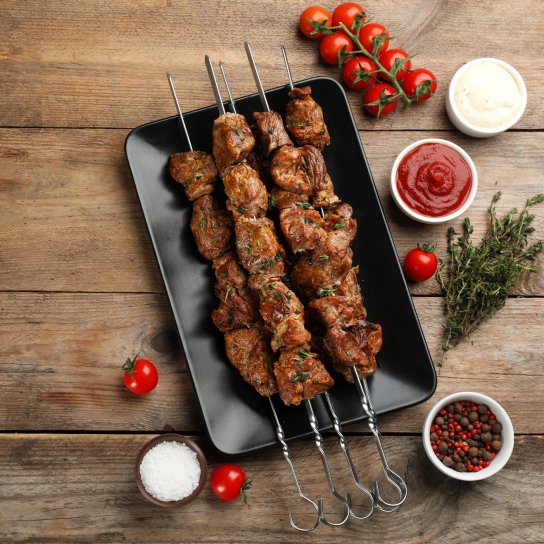 Свинячий шашлик